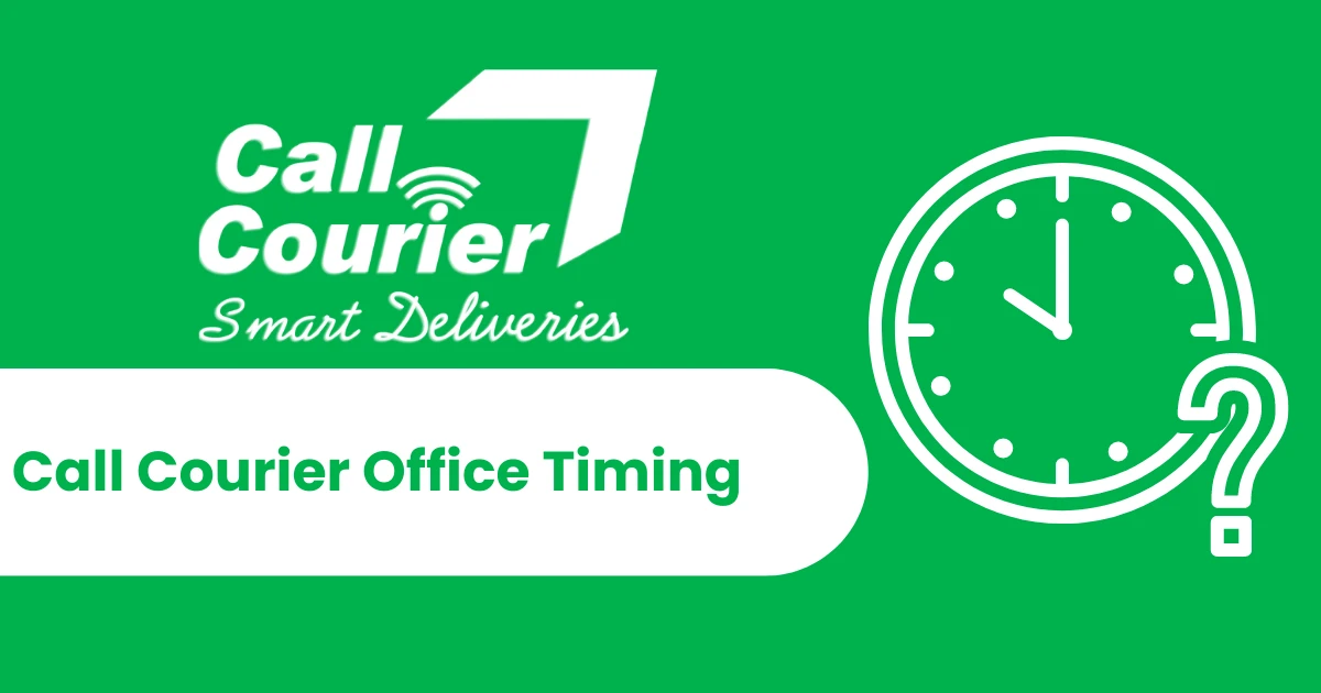 Call Courier Office Timing