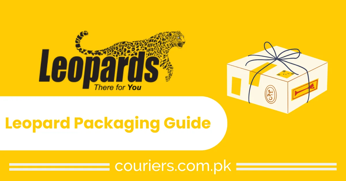 Leopard Courier Packaging Guidelines